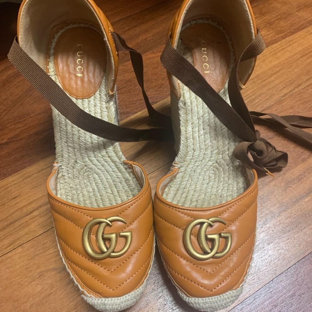Gucci wedge espadrilles - Picture 2 of 8
